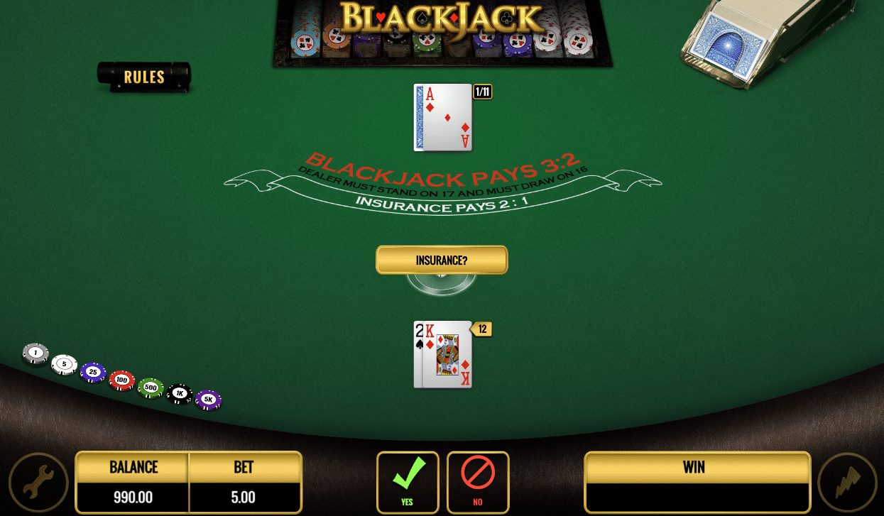 Blackjack - Insurance?