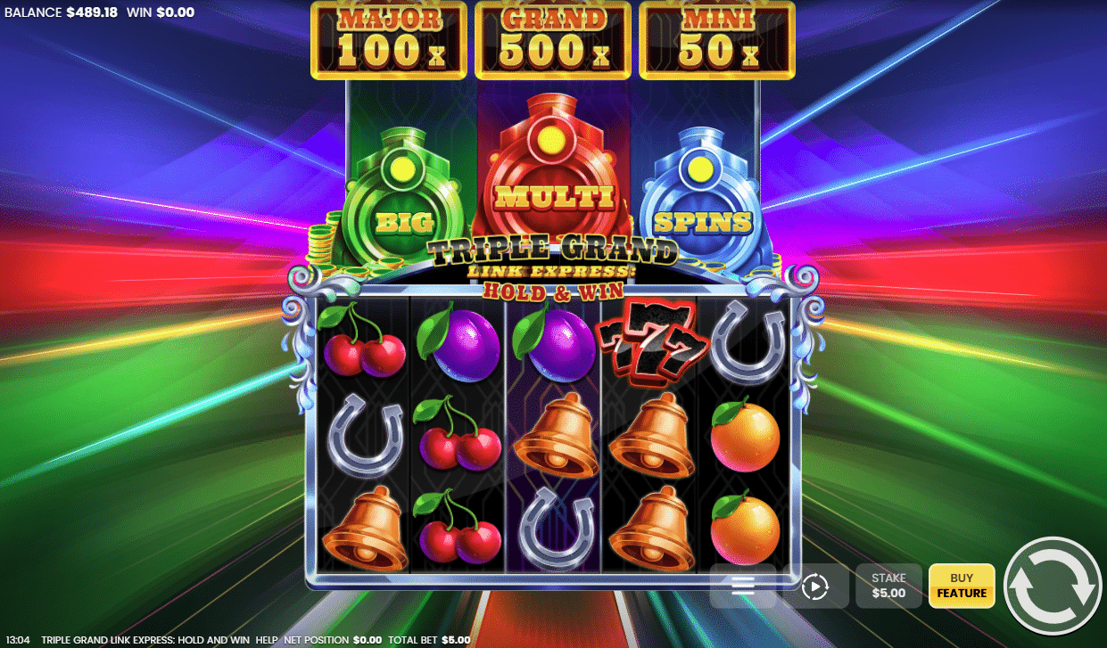 Triple Grand Link Express Hold and Win