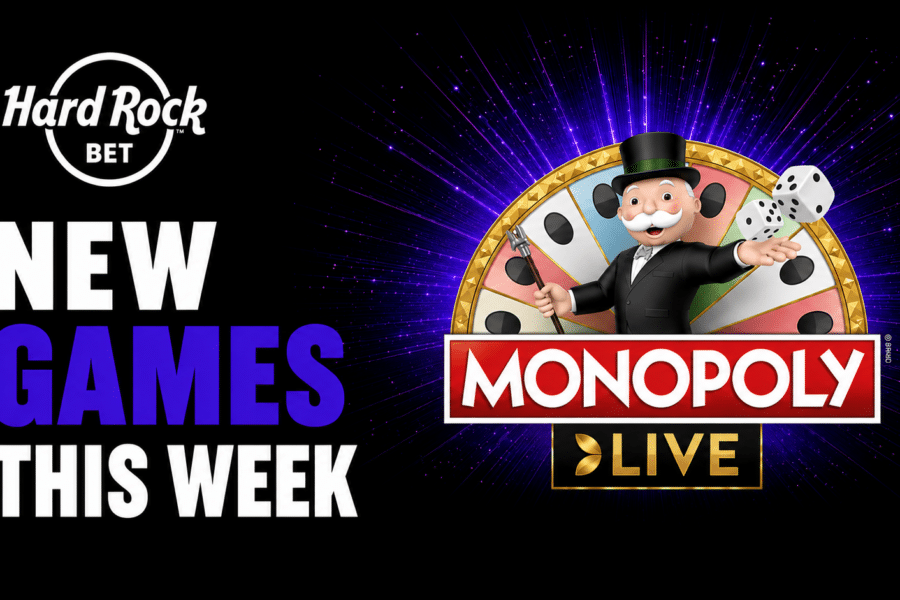 New Games This Week at Hard Rock Bet include Monopoly Live