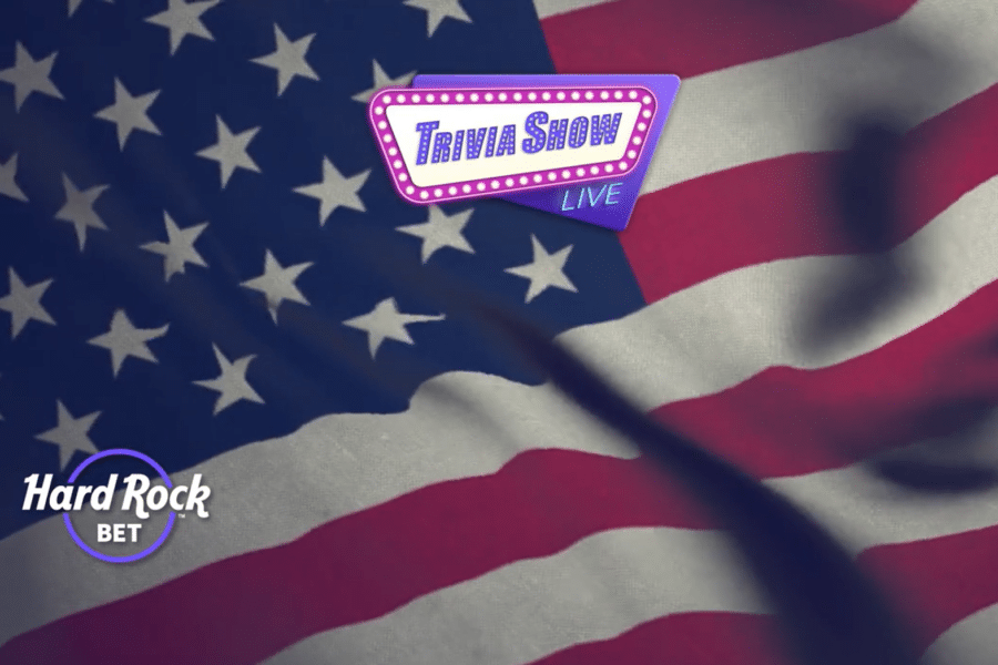 Trivia Show Live - USA flag