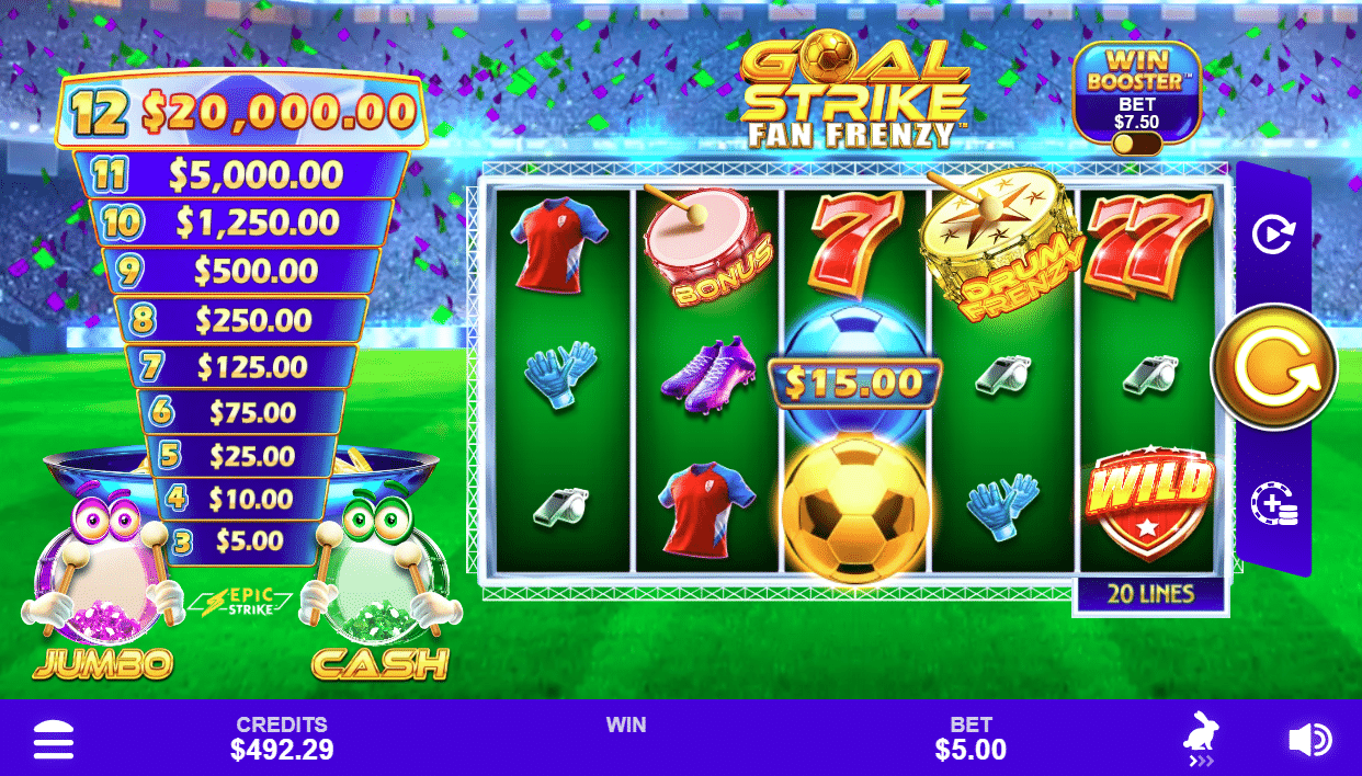 Goal Strike Fan Frenzy