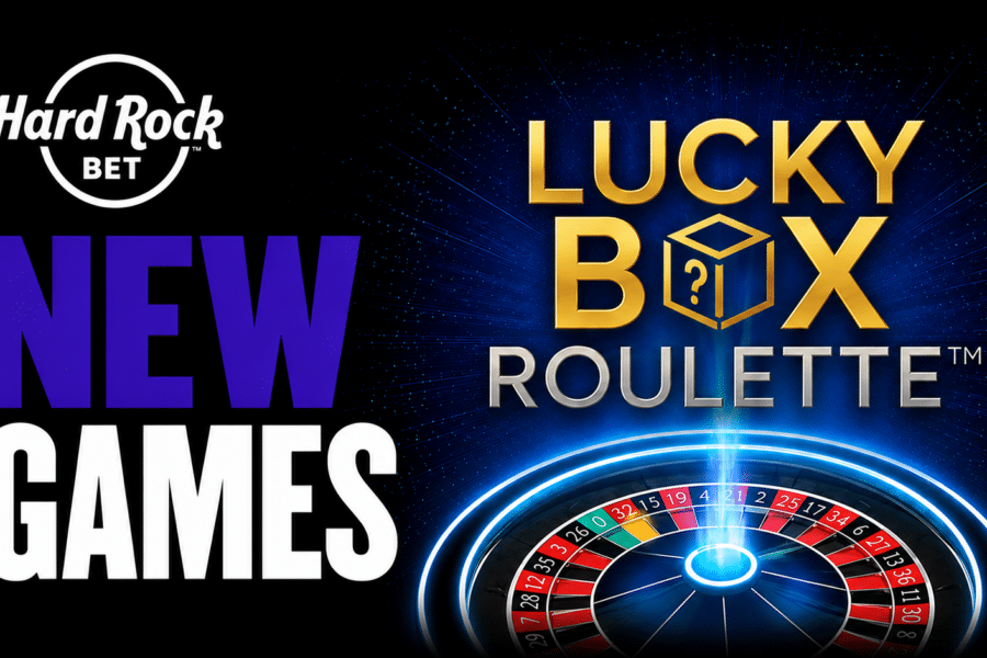 New Games at Hard Rock Bet Include Lucky Box Roulette