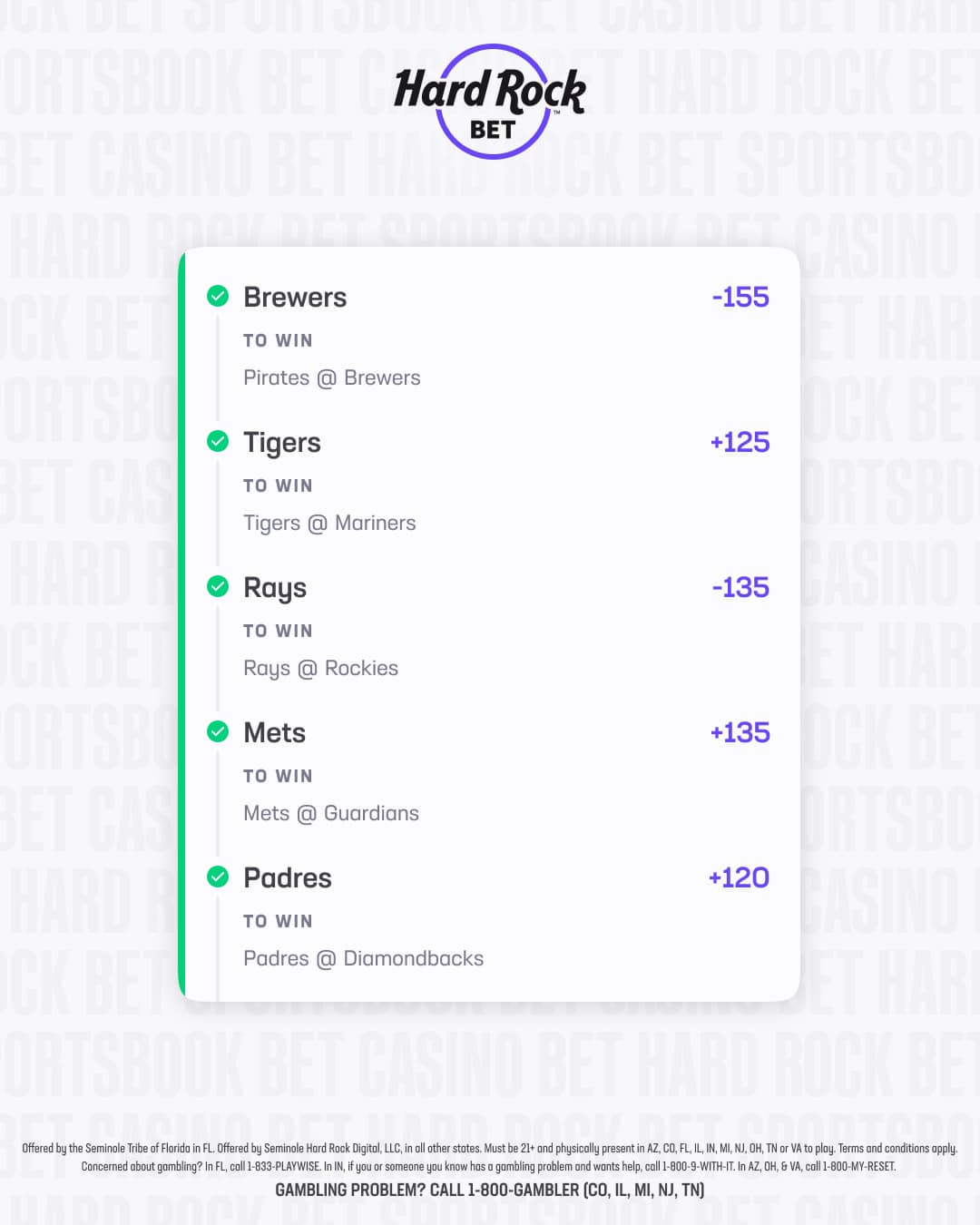 August 4 mlb parlay 3